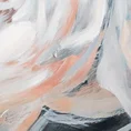 Obraz ROSES 3 ręcznie malowany na płótnie - 80 x 80 cm - biały 2