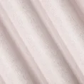 Zasłona o grubym płóciennym splocie przeplatana srebrną nicią - 140 x 250 cm - różowy 5