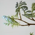 KROKOSIMIA -CROCOSIMIA kwiat sztuczny dekoracyjny - 75 cm - zielony 3
