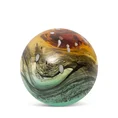 Kula PATTY wykonana ręcznie z grubego barwnego szkła artystycznego - ∅ 11 x 11 cm - wielokolorowy 1