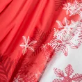 Komplet pościeli świątecznej SANTA 4 z wysokiej jakości bawełny - 160 x 200 cm - czerwony 4