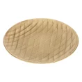 Patera ceramiczna z drobnym wzorem - ∅ 31 x 4 cm - beżowy 1