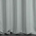 Zasłona MILAN jednokolorowa z tkaniny zaciemniającej typu blackout - 140 x 300 cm - srebrny 3