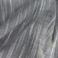 Zasłona ANIKA  w stylu eko z widocznym, grubszym splotem - 140 x 250 cm - stalowy 11