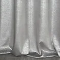 Zasłona welwetowa z nakrapianym srebrnym nadrukiem - 140 x 250 cm - szary 3