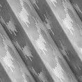 DIVA LINE Zasłona welwetowa ze srebrnym nadrukiem - 140 x 250 cm - szary 6