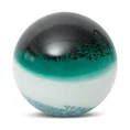 kula DAGI - ręcznie wykonana figurka dekoracyjna ze szkła artystycznego - ∅ 14 x 14 cm - turkusowy 1