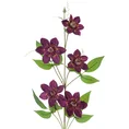 PNĄCZE POWOJNIK sztuczny kwiat dekoracyjny z płatkami z jedwabistej tkaniny - 85 cm - fioletowy 1