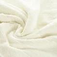 Ręcznik klasyczny podkreślony żakardową bordiurą w pasy - 70 x 140 cm - kremowy 5