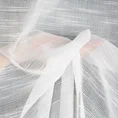 Firana ASTERA z efektem deszczyku półprzezroczysta - 140 x 270 cm - biały 5