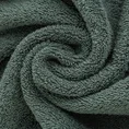 TERRA COLLECTION Ręcznik MONTENEGRO z ozdobnym przeszyciem na bordiurze - 70 x 140 cm - butelkowy zielony 5