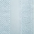 Ręcznik kąpielowy 50x90 cm z włókna bambusowego kolor jasnypopielaty z błyszczącą bordiurą 500 g/m2 MILAN - 50 x 90 cm - jasnopopielaty 2