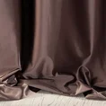 Zasłona gotowa SPECIAL z gładkiej satyny - 140 x 250 cm - brązowy 2
