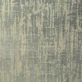 Zasłona MARSALA z miękkiej welwetowej tkaniny zdobiona przecieranym szampańskim nadrukiem - 140 x 250 cm - szary 11