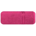 Ręcznik  LORI z bordiurą podkreśloną błyszczącą nicią - 70 x 140 cm - różowy 3