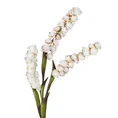 RÓŻYCZKI gałązka, kwiat sztuczny dekoracyjny z pianki foamiran - ∅ 3 x 95 cm - jasnoróżowy 1
