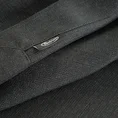 Obrus STELLA 2 z tkaniny przypominającej płótno z podwójną listwą na brzegach - 145 x 350 cm - czarny 6