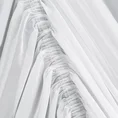 Firana ANABEL na okno balkonowe z asymetrycznym podpięciem - 500 x 250 cm - biały 7