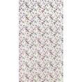 Zasłona ARLETA z miękkiej tkaniny z kwiatowym nadrukiem - 140 x 270 cm - biały 9