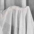 Zasłona ALEKSA o strukturze drobnej siateczki - 140 x 270 cm - srebrny 7