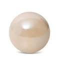Kula ceramiczna SIMONA z perłowym połyskiem - ∅ 12 x 11 cm - beżowy 2