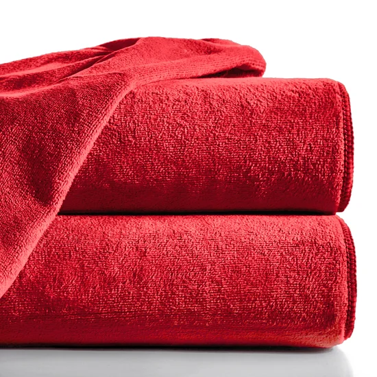 EUROFIRANY CLASSIC Ręcznik AMY szybkoschnący z mikrofibry - 70 x 140 cm - czerwony