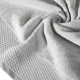 DIVA LINE Ręcznik MIKA w kolorze srebrnym, z bordiurą podkreśloną srebrną nitką - 70 x 140 cm - srebrny 5