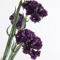 ZATRWIAN WRĘBNY sztuczny kwiat dekoracyjny z płatkami z jedwabistej tkaniny - 64 cm - fioletowy 2