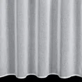 Firana INES z trzema pasami misternej ażurowej aplikacji - 140 x 270 cm - biały 3