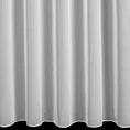 Tkanina firanowa lekki woal w stylu eko o niestandardowej wysokości 360 cm zakończona obciążnikiem - 360 cm - biały 3