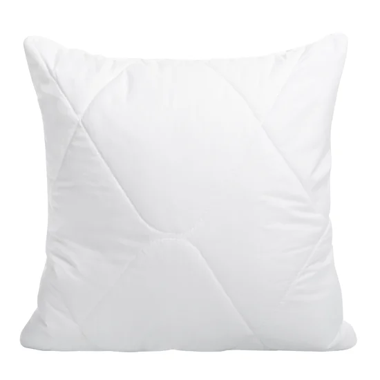 DESIGN 91 Antyalergiczna poduszka SILVER COLLECTION z wypełnieniem z elastycznych  włókien poliestrowych - 40 x 40 cm - biały