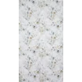 Zasłona gotowa SENA w stylu eko zdobiona subtelnymi delikatnymi listeczkami - 140 x 250 cm - biały 7
