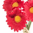 GERBERA MINI, MARGARETKA bukiet, kwiat sztuczny dekoracyjny sylikonowy - ∅ 6 x 33 cm - czerwony 2