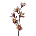 SZTUCZNY KWIAT dekoracyjny z pianki foamiran - dł. 68 cm śr. kwiat 10 cm - ciemnoróżowy 1