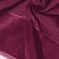 EUROFIRANY CLASSIC Ręcznik LUCY z miękką welurową bordiurą - 50 x 90 cm - amarantowy 5