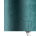 LIMITED COLLECTION Lampa stojąca SALVIA na metalowej podstawie z szklaną kula z efektem ombre z welwetowym abażurem ŚWIEŻOŚĆ SZAŁWII - ∅ 43 x 157 cm - szałwiowy 5