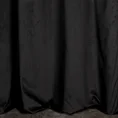 Zasłona LIZA z welwetu z pasem z błyszczącym, cieniowanym nadrukiem - 140 x 250 cm - czarny 3