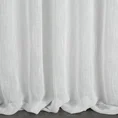 Firana CARLA z matowej etaminy z efektem deszczyku - 140 x 270 cm - biały 3