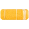 Ręcznik z bordiurą w formie sznurka - 70 x 140 cm - żółty 3