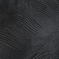 Narzuta  z  welwetu pikowana metodą tradycyjnego szycia w falujący wzór - 220 x 240 cm - czarny 4