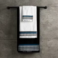 EWA MINGE Komplet ręczników EVA 8 w eleganckim opakowaniu, idealne na prezent! - 46 x 36 x 7 cm - biały 3