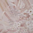 Obraz ręcznie malowany na płótnie bukiet kwiatów z trawą pampasową - 80 x 80 cm - beżowy 2