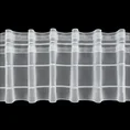 Taśma marszcząca OŁÓWEK, marszczenie 1:3 - 10 cm - transparentny 3