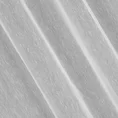 Firana ADEL o strukturze drobnego deszczyku, wzór poziomy - 140 x 250 cm - biały 7