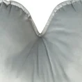 Poduszka z wypełnieniem w kształcie serca z miękkiego welwetu - 45 x 45 cm - popielaty 7