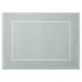 REINA LINE Dywanik łazienkowy z bawełny frotte zdobiony wzorem w zygzaki - 50 x 70 cm - srebrny 2