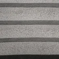 Ręcznik ISLA w ozdobne pasy - 70 x 140 cm - szary 2