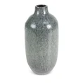 Wazon ceramiczny KAIA z niepowtarzalnym wzorem - ∅ 14 x 30 cm - stalowy 2