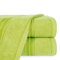Ręcznik LORI z bordiurą podkreśloną błyszczącą nicią - 50 x 90 cm - zielony 1