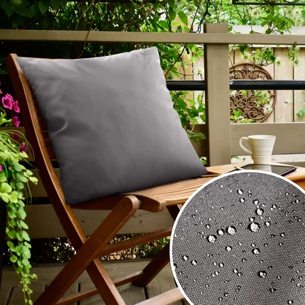 Poszewka GARDEN do ogrodu i na taras z gładkiej tkaniny wodoodpornej Poszewka GARDEN do ogrodu i na taras z gładkiej tkaniny wodoodpornej - 45 x 45 cm
